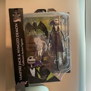 Nightmare before Christmas ￼Vampire jack and winged demon
